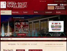 Tablet Screenshot of nationalopera.md